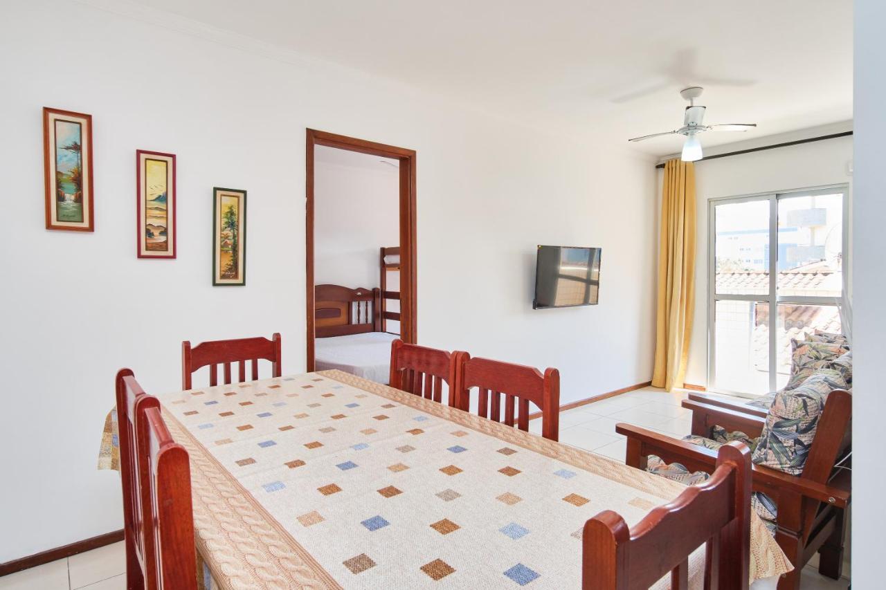 Apartamento A 100 Metros Da Praia, Bem Localizado, Com Ar Condicionado E Wi-Fi - 14 - Edificio Lenamar II Ubatuba Exteriér fotografie