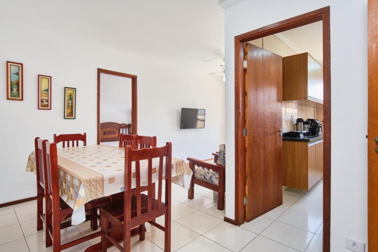 Apartamento A 100 Metros Da Praia, Bem Localizado, Com Ar Condicionado E Wi-Fi - 14 - Edificio Lenamar II Ubatuba Exteriér fotografie