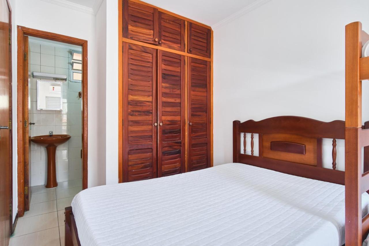 Apartamento A 100 Metros Da Praia, Bem Localizado, Com Ar Condicionado E Wi-Fi - 14 - Edificio Lenamar II Ubatuba Exteriér fotografie