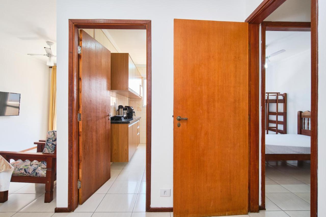 Apartamento A 100 Metros Da Praia, Bem Localizado, Com Ar Condicionado E Wi-Fi - 14 - Edificio Lenamar II Ubatuba Exteriér fotografie