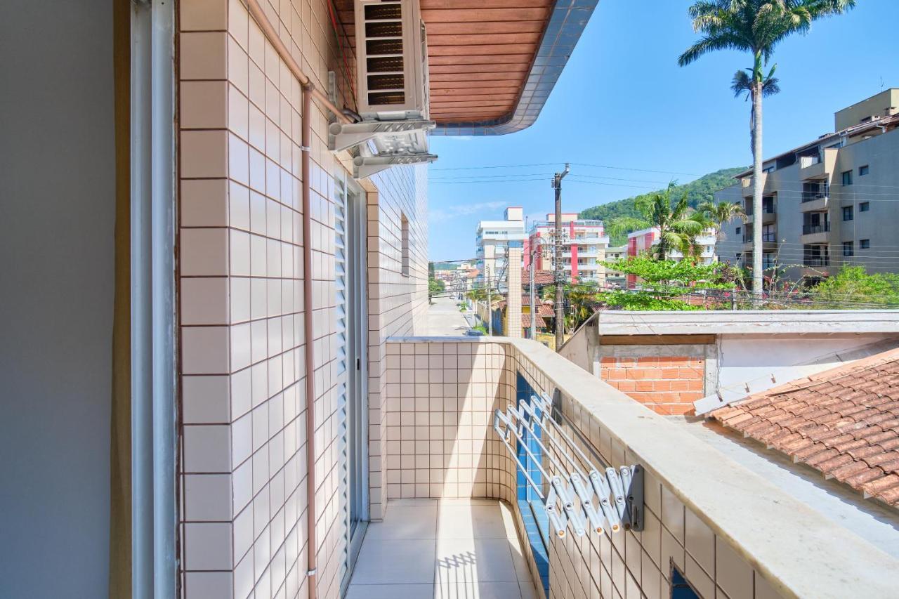 Apartamento A 100 Metros Da Praia, Bem Localizado, Com Ar Condicionado E Wi-Fi - 14 - Edificio Lenamar II Ubatuba Exteriér fotografie